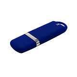 Флешка Shape с покрытием Софт Тач, 16 Гб, синяя