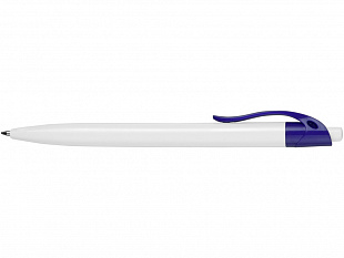 Ручка шариковая "Какаду", белый/синий (P)