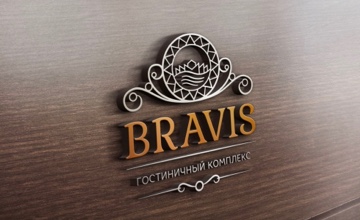 Логотип для гостиничного комплекса Bravis
