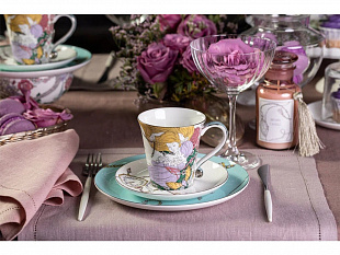 Набор чашка и блюдце «TEA SET ALICE» (Набор чашка и блюдце Valerie Concept TEA SET ALICE)