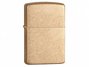 Зажигалка ZIPPO Armor™ с покрытием Brushed Brass (Зажигалка ZIPPO Armor™ с покрытием Brushed Brass, латунь/сталь, золотистая, матовая, 38x13x57 мм)