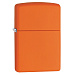 Зажигалка ZIPPO Classic с покрытием Orange Matte (Зажигалка ZIPPO Classic с покрытием Orange Matte, латунь/сталь, оранжевая, матовая, 38x13x57 мм)