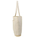 Складная сумка Jute из хлопка и джута с карманом