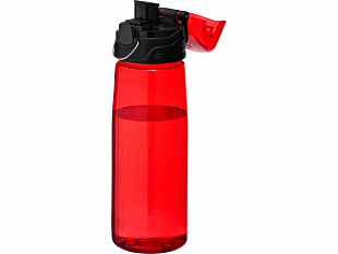 Бутылка спортивная "Capri", красный