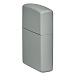 Зажигалка ZIPPO Classic с покрытием Flat Grey, латунь/сталь, серая, глянцевая, 38x13x57 мм