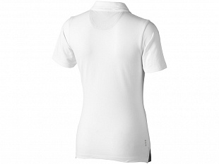 Рубашка поло "Markham" женская, белый/антрацит