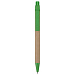 Ручка картонная шариковая "Эко 3.0", зеленый