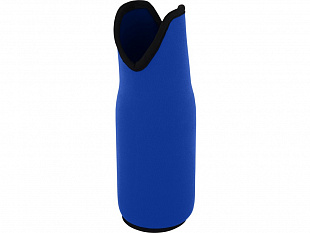 Noun Держатель-руква для бутылки с вином из переработанного неопрена, синий