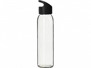Стеклянная бутылка  "Fial", 500 мл, черный