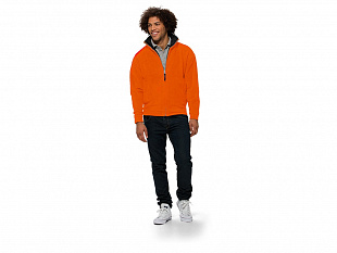 Куртка флисовая "Nashville" мужская, оранжевый/черный