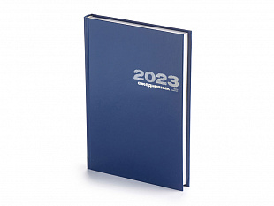 Ежедневник А5 датированный «Бумвинил» 2025, синий