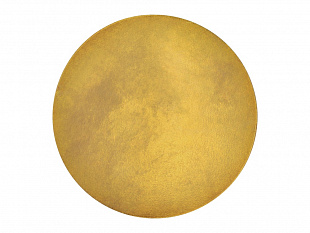 Значок металлический «Круг», золотистый