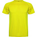 Спортивная футболка "Montecarlo" детская, неоновый желтый