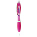 Ручка пластиковая шариковая "Nash", розовый, синие чернила
