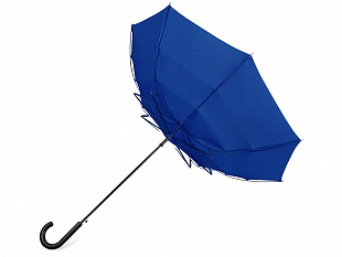 Зонт-трость "Wind", полуавтомат, темно-синий