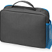 Изотермическая сумка-холодильник "Breeze" для ланч-бокса, серый/голубой