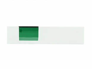 Подставка под ручку и скрепки «Потакет», белый/зеленый