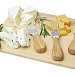 Ement Бамбуковая доска для сыра и инструменты, natural