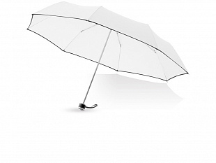 Зонт складной "Линц", механический 21", белый (Р)