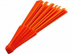 Складной ручной веер Maestral в бумажной коробке, оранжевый