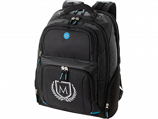 Рюкзак TY для ноутбука 15,4", удобный для прохождения досмотра, черный