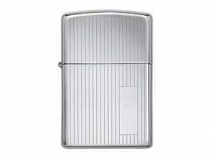 Зажигалка ZIPPO Classic с покрытием High Polish Chrome (Зажигалка ZIPPO Classic с покрытием High Polish Chrome, латунь/сталь, серебристая, 38x13x57 мм)