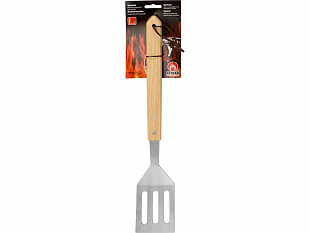 Лопатка для барбекю с деревянной ручкой «BBQ»