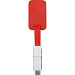 Зарядный кабель 3-в-1 "Charge-it", красный