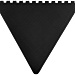 Треугольный скребок Frosty, черный