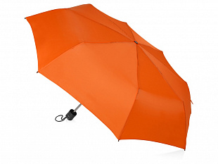 Зонт складной "Columbus", механический, 3 сложения, с чехлом, оранжевый