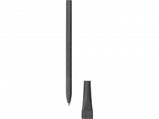 Ручка картонная с колпачком "Recycled", темно-серый