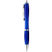 Ручка пластиковая шариковая "Nash", ярко-синий, синие чернила