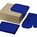 Подарочный набор с фартуком, прихваткой, синий