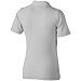 Рубашка поло "Markham" женская, серый меланж/антрацит
