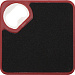 Подставка для кружки с открывалкой «Liso», черный/красный