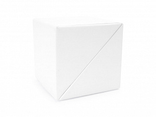 Картонный настольный набор DIMAS в форме куба, белый