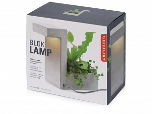 Настольная лампа из бетона «Blok Lamp» (Настольная лампа из бетона "Blok Lamp")