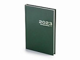 Ежедневник А5 датированный «Бумвинил» 2024, зеленый