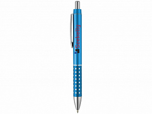 Ручка шариковая "Bling", светло-синий, черные чернила