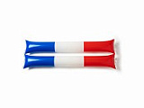 Набор надувных многоразовых хлопушек SUPORT, Франция, синий/белый/красный