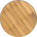 Бутылка из переработанного пластика rPET «Kato Bamboo» с бамбуковой крышкой, 500 мл