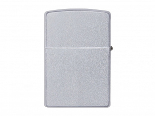 Зажигалка ZIPPO Classic с покрытием Satin Chrome™ (Зажигалка ZIPPO Classic с покрытием Satin Chrome™, латунь/сталь, серебристая, матовая, 38x13x57 мм)