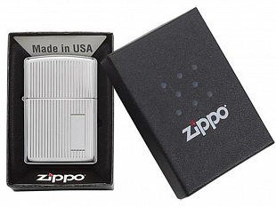 Зажигалка ZIPPO Classic с покрытием High Polish Chrome (Зажигалка ZIPPO Classic с покрытием High Polish Chrome, латунь/сталь, серебристая, 38x13x57 мм)