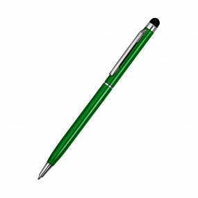 Ручка металлическая Dallas Touch, зеленая