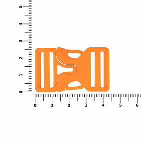 Застежка-пряжка Fibbia, оранжевый неон