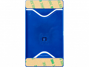 Держатель для мобильного телефона Purse с бумажником, ярко-синий