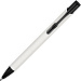 Ручка металлическая шариковая «Crepa», белый/черный
