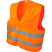 Защитный жилет See-me-too для непрофессионального использования,  неоново-оранжевый