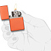 Зажигалка ZIPPO Classic с покрытием Orange Matte (Зажигалка ZIPPO Classic с покрытием Orange Matte, латунь/сталь, оранжевая, матовая, 38x13x57 мм)