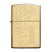 Зажигалка ZIPPO Venetian® с покрытием High Polish Brass (Зажигалка ZIPPO Venetian с покрытием High Polish Brass, латунь/сталь, золотистая, 38x13x57 мм)